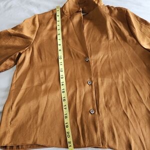 Wilfred cropped short sleeve blouse